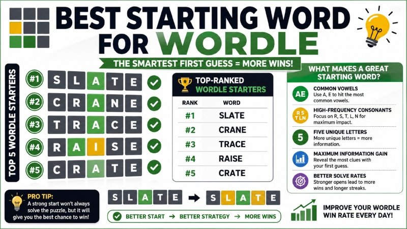 best starting word for wordle
