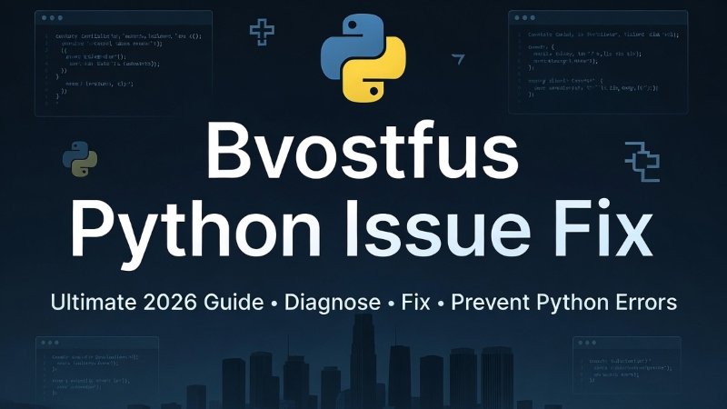 Bvostfus Python Issue Fix